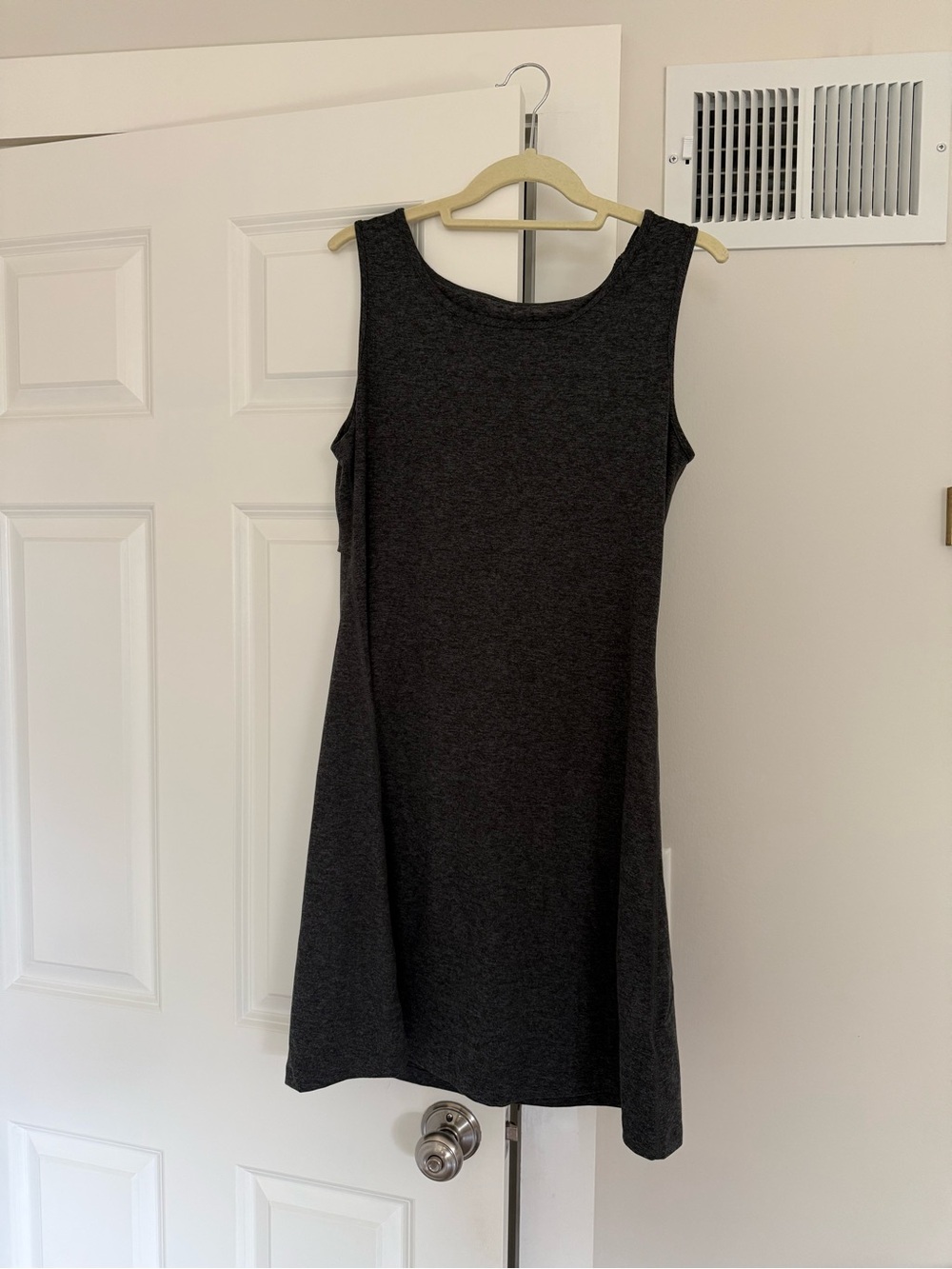 Patagonia Charcoal Sleeveless Knee Length A-Line Dress